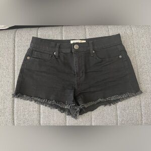 Black Denim Shorts juniors size 5